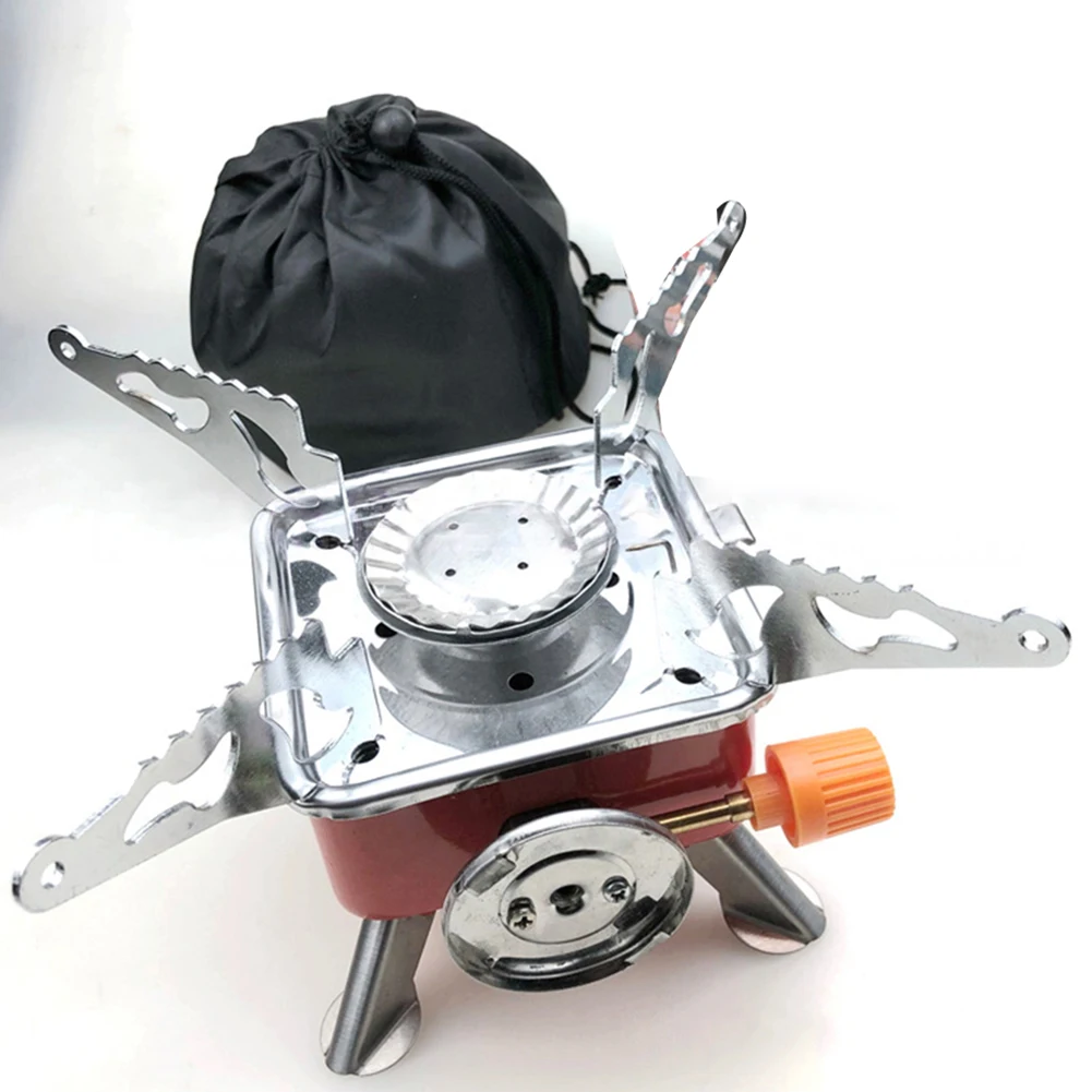 Outdoor Adventures 16*10cm Outdoor Cooking Stove Compact Folding Stove Folding Design For Transport Lightweight And Compact