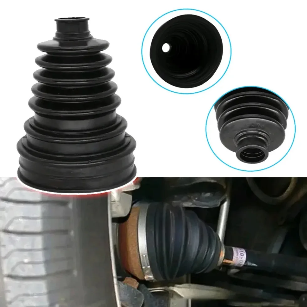 

2x Silicone Anti-aging Wear Resistance Cover Car Outer CV Boot Constant Flexible Velocity Joint Constant-velocity Dust Covers