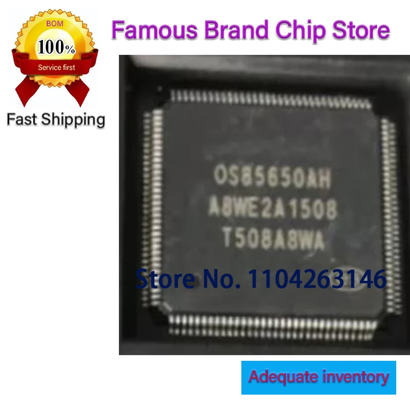 STR912FAW44X6 STR912FA LQFP-128 OS85650AH QFP128 new and original IC 1~2PCS