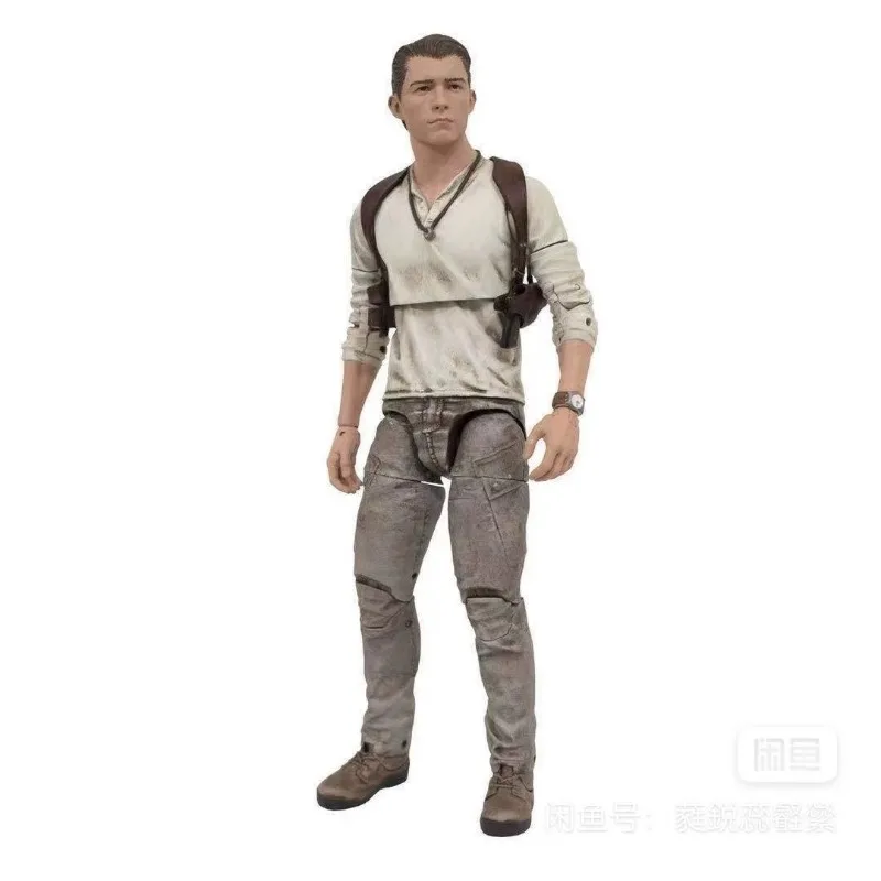 In Stock Diamond Toys Uncharted Tom Holland 7-Inch Action Figure Deluxe Collectible Kids Christmas Gift