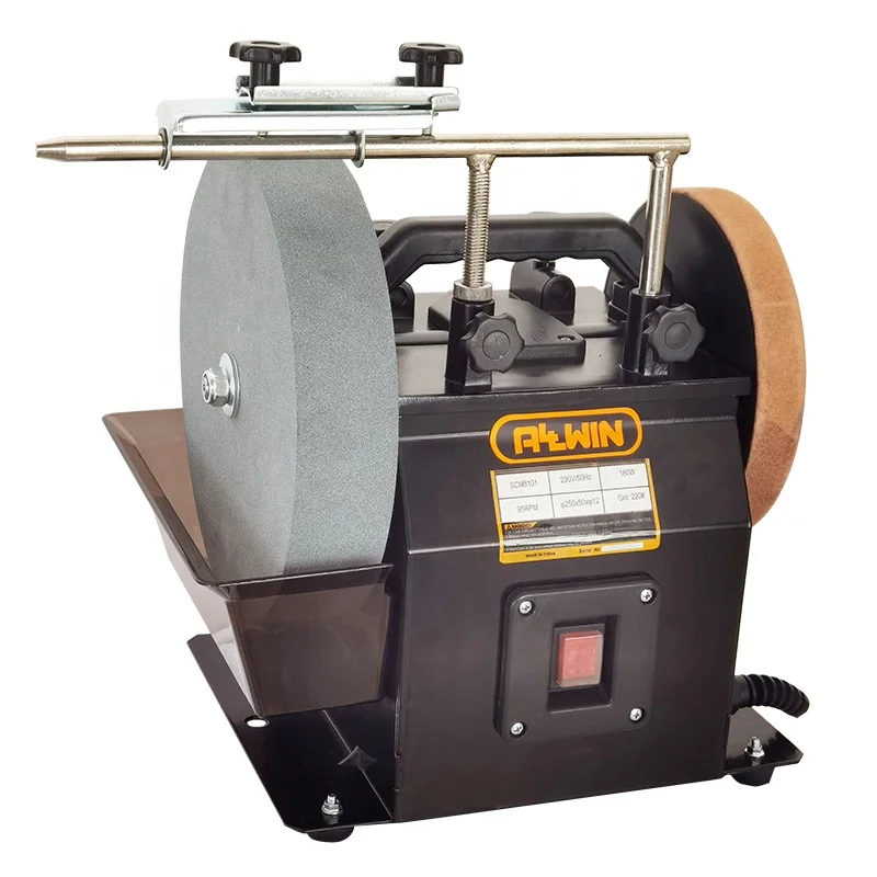 

Universal Jig Support Water Cool Combo Bench Sharpener Low Speed Bench Wet Sharpener Hot Product Provided Universal Grinder