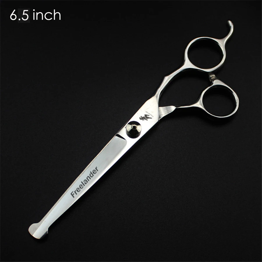 1pc 4/5/6.5 inch Professional Pet Grooming Scissors Round Tip Safety Dog Shears Hair Cutting Scissors