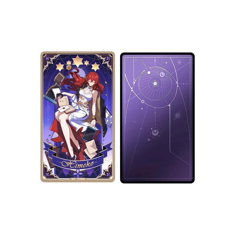 Honkai Star Rail Game Collection Cards To The Parable of The Stars Acrylic Card Black Swan Collection Ornament Argenti Dr Ratio