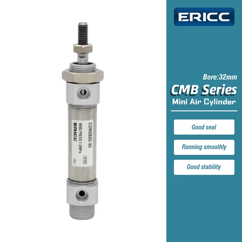 CDM2B Mini Air Cylinder Bore 32mm stroke 25-300mm Built-in magent double Acting Single rod