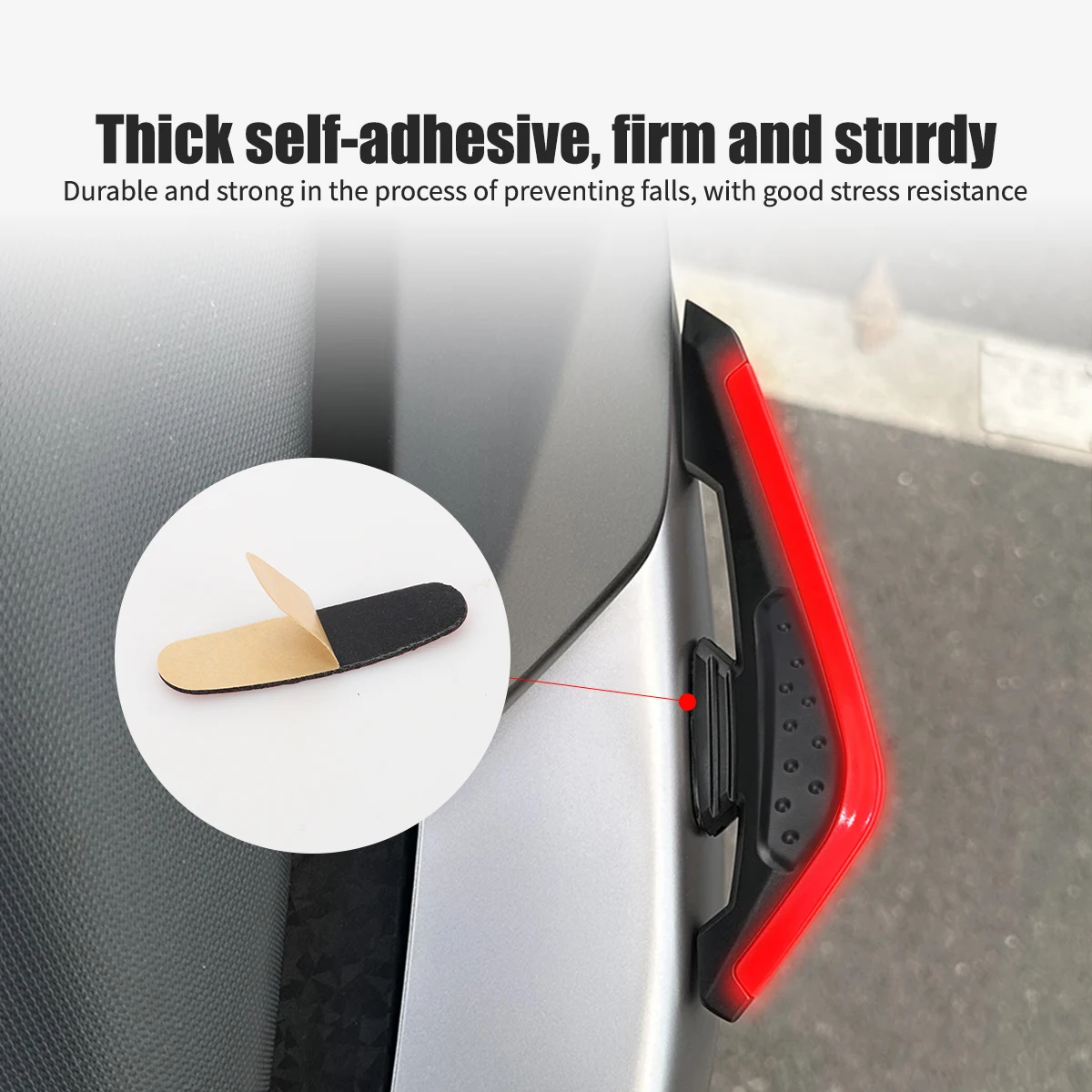 1 Pair Motorcycle Front Side Spoiler Winglets With LED Light Universal Spoiler Lamps Modified Motorcycle Decorative Accessories