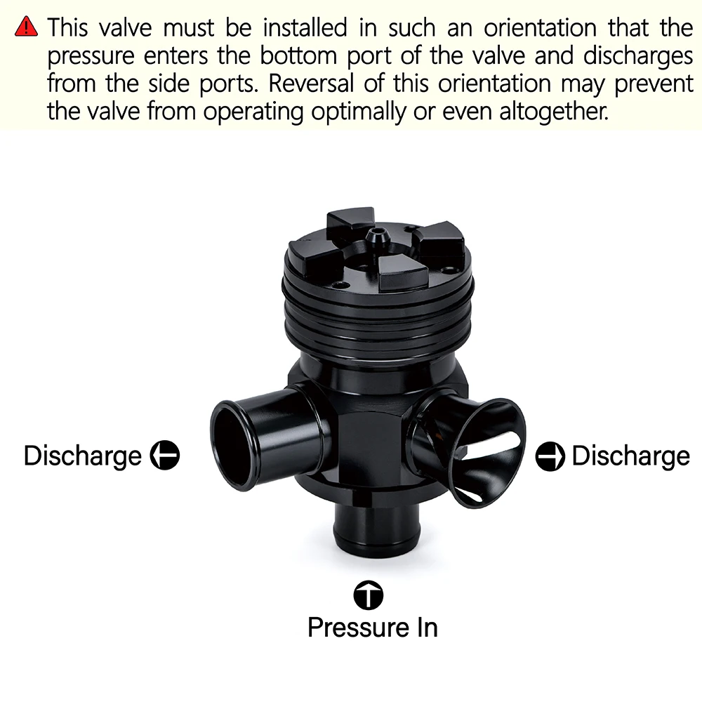 Valvola di scarico in alluminio S Deviatore Turbo BOV Boost per Volkswagen GTI Jetta Audi 1.8T 2.7T PQY5758
