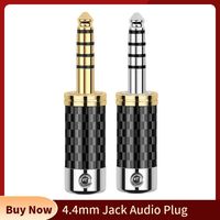 Audio Jack 4.4mm Balanced Plug Connector Headphone Terminal Gold Rhodium Plated 5 Pole 4.4 Consumer Electronics For NW-WM1ZA