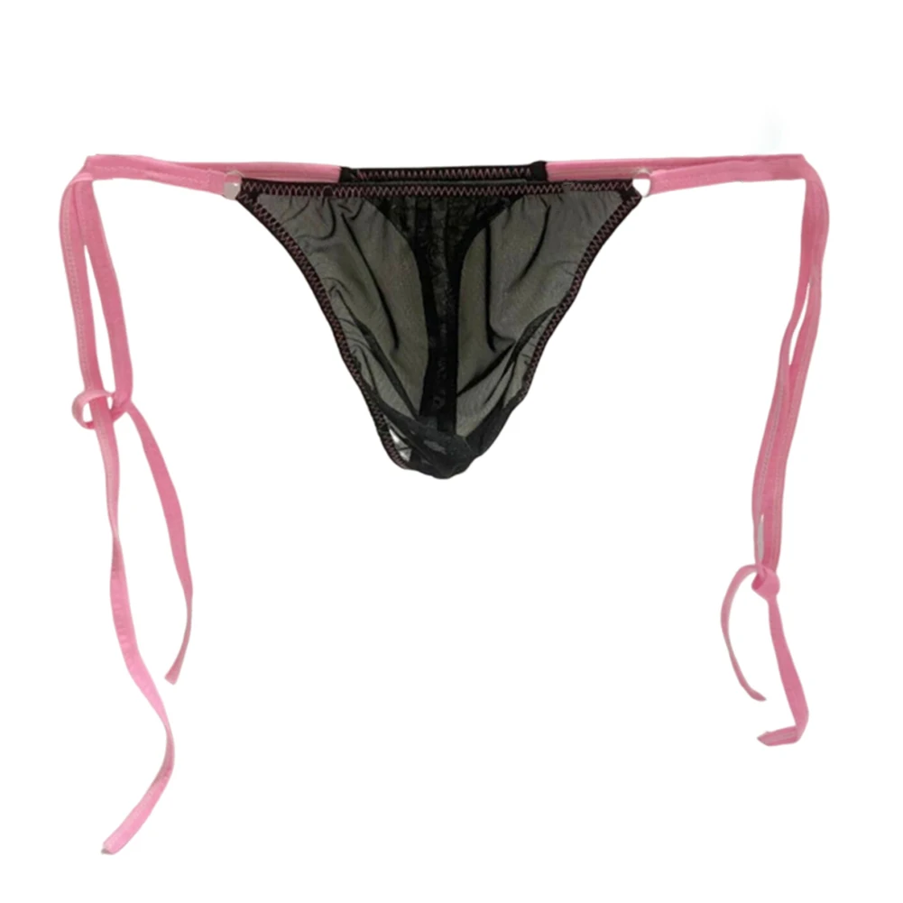 

Breathable Underwear Lace-up G-string Adjustable Strap Feature Lightweight Material Multiple Colors Available Nylon Fabric