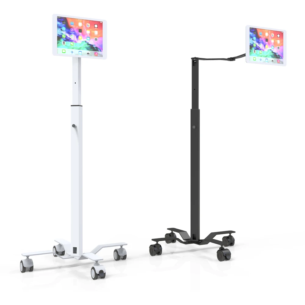 

Mobile Flexible Long Arm Height Adjustable Medical Monitor Cart