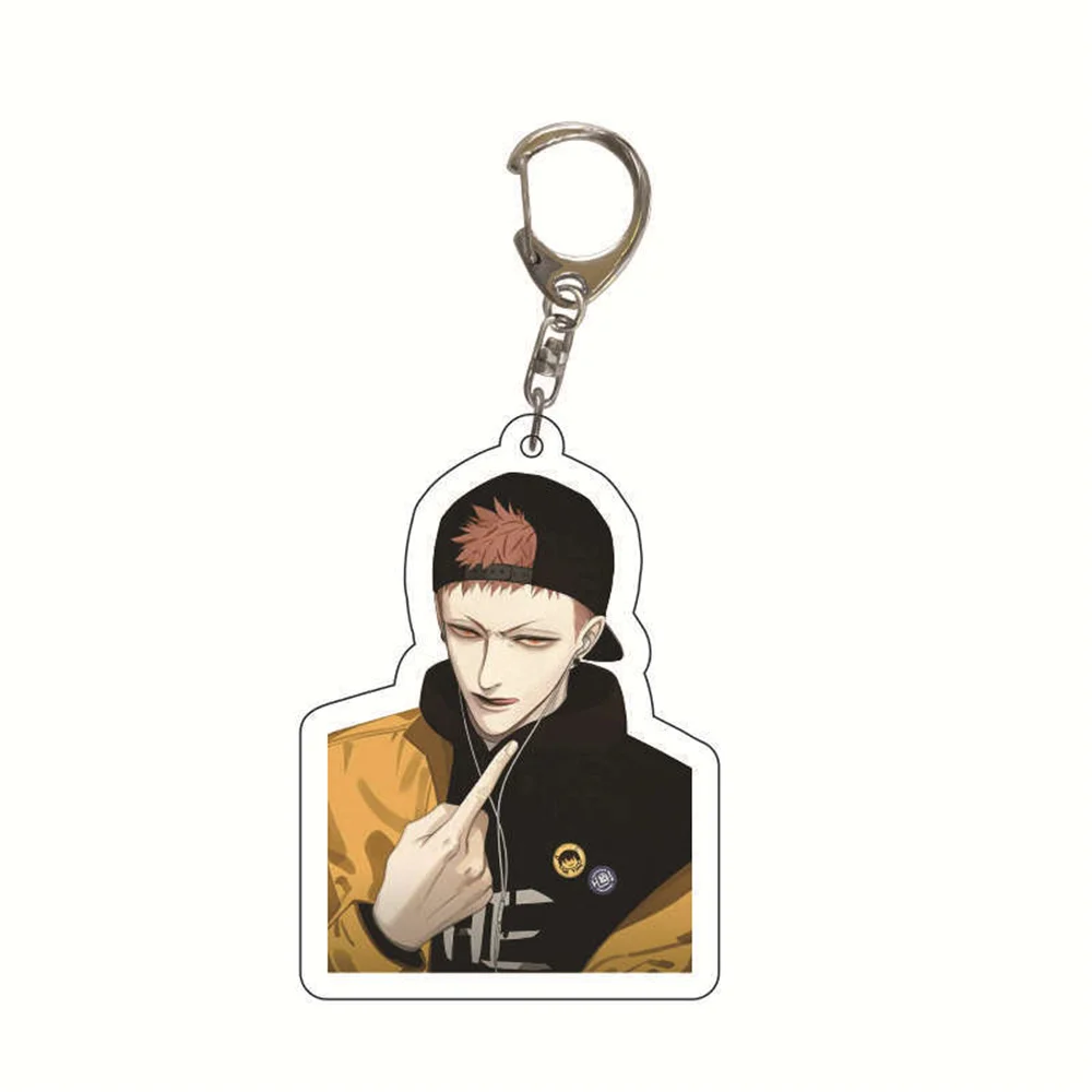 New Anime 19 Days Keychain Mo Old Xian He Tian Jian Yi Manga Youth Acrylic Pendant Figure Key Chain For Children friend Gifts