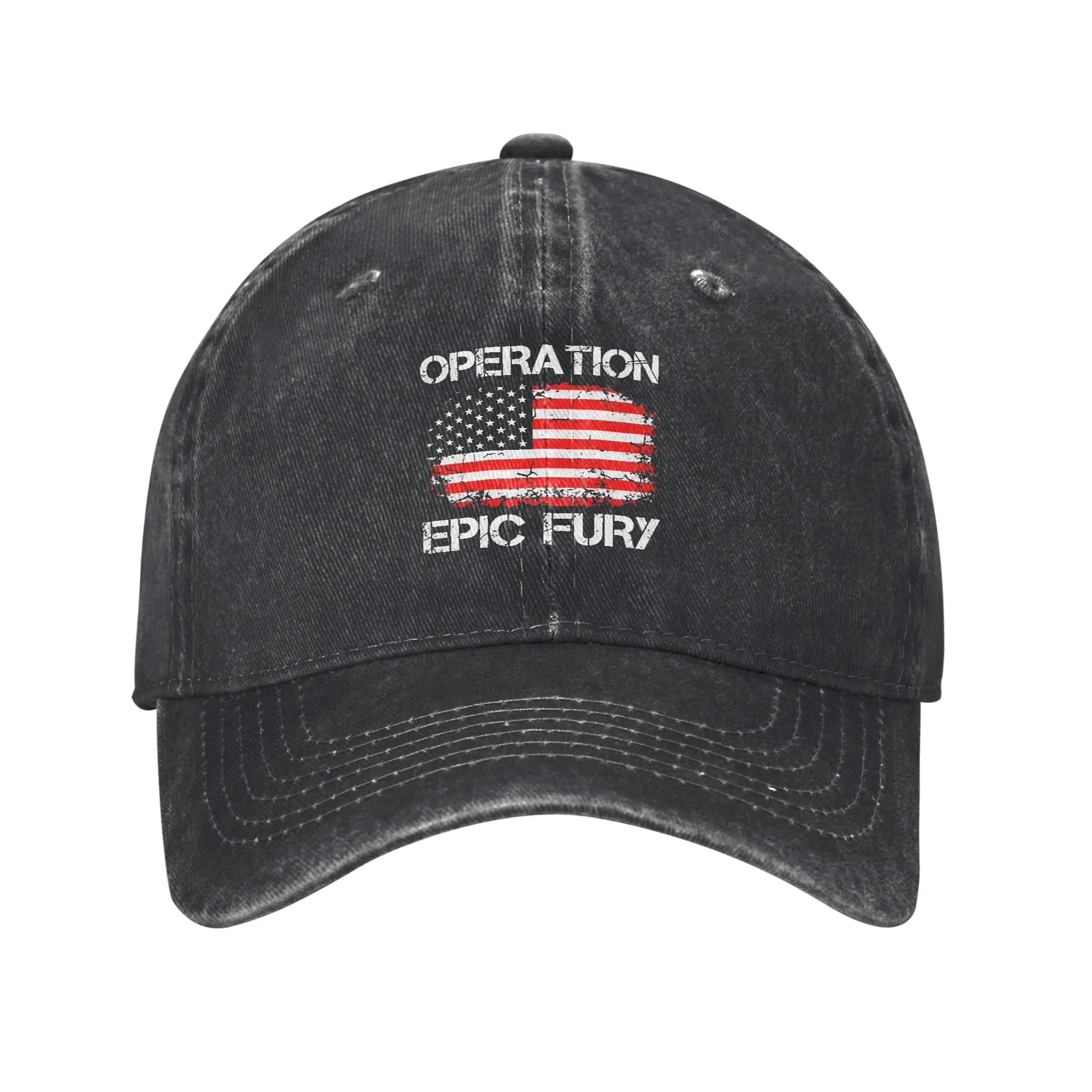 

Baseball Cap Operation Epic Fury Summer Streetwear Hip Hop Hats Couple Women Design Tennis Skate Wholesale Baseball Caps