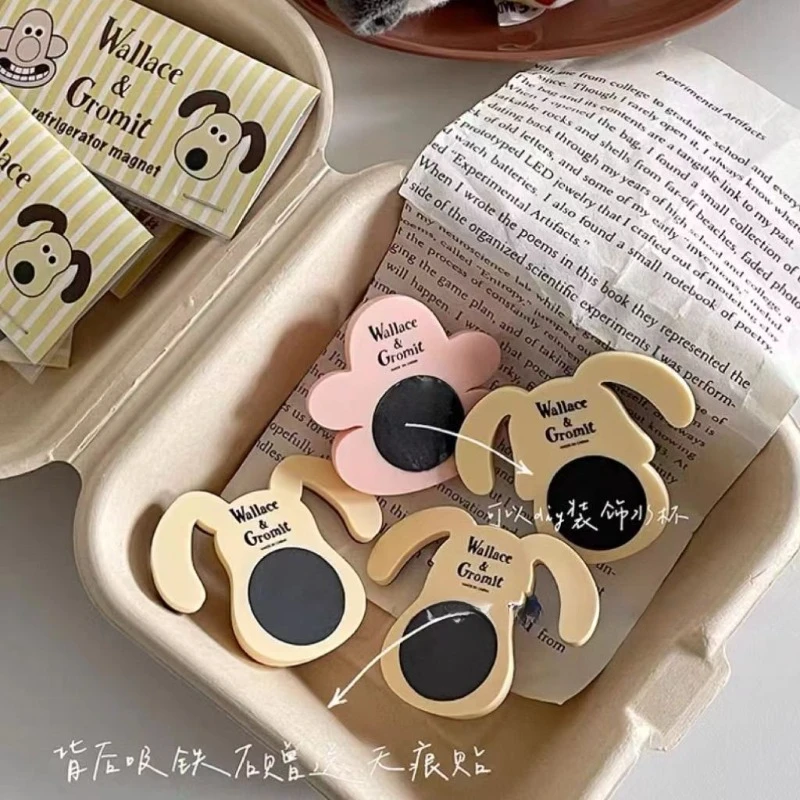 Grommit Anime Cartoon niedlichen magnetischen Kühlschrank Magnet kreative 3D nahtlose Aufkleber kreative kawaii Möbel Dekoration Geschenk