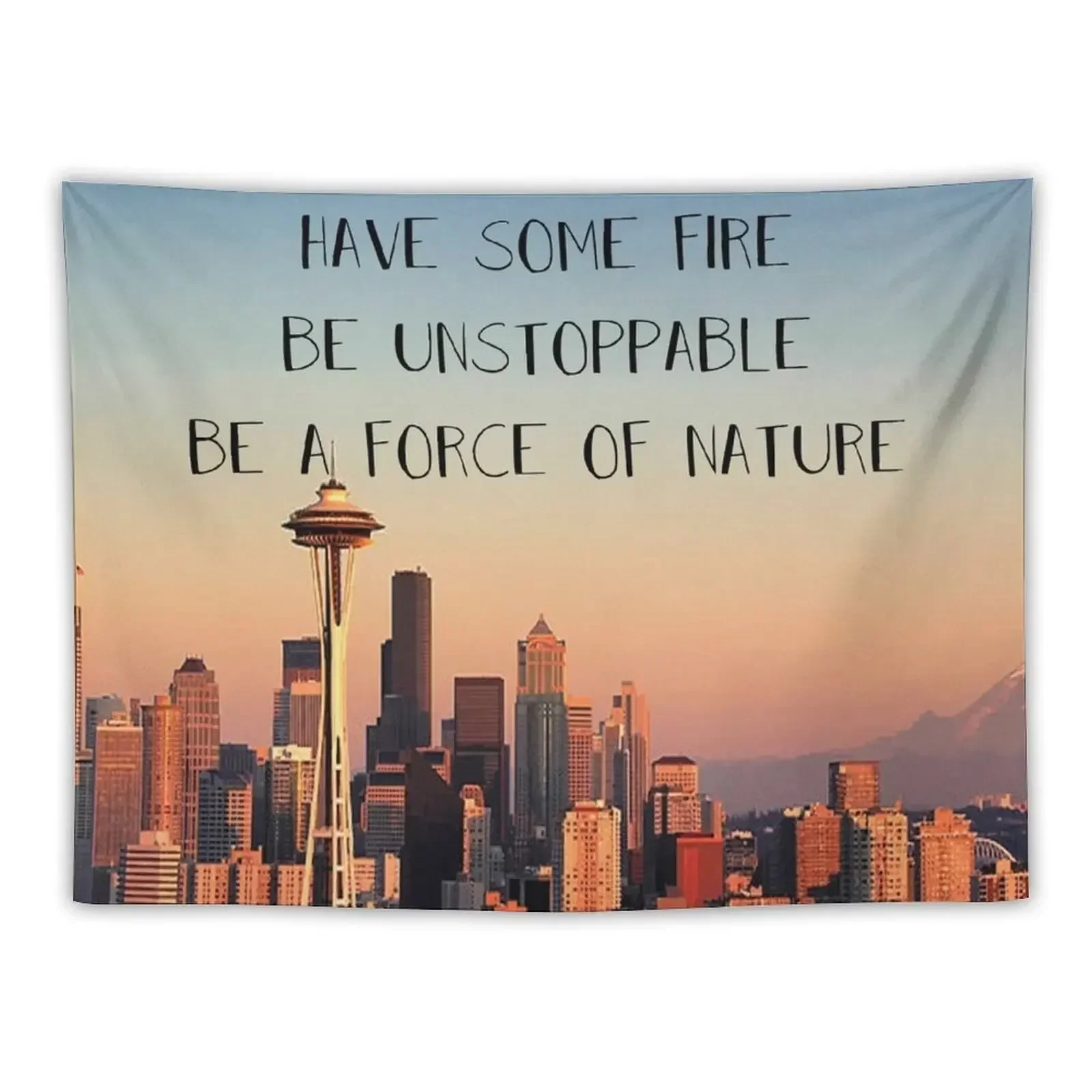 have some fire, be unstoppable, be a force of nature Tapestry Bedroom Organization And Decoration Bedroom Decor Tapestry