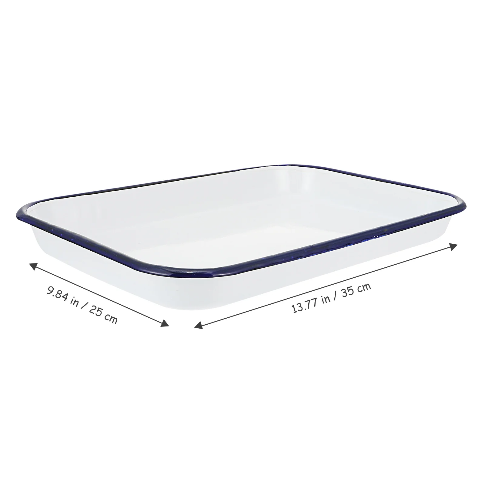

Tray Laboratory Square Plate Sterilized Chinese Organizer Enamel Experimental Storage