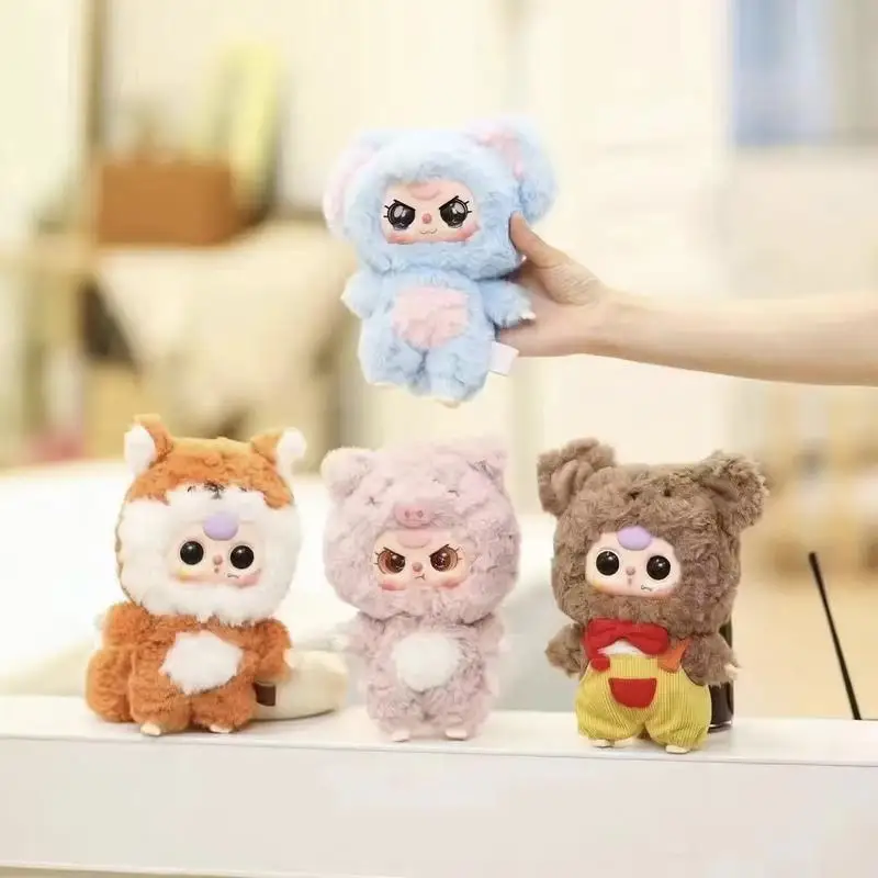 Baby 3 Years Old Animal Party Doll V3 Random Style Dolls Cute Plush Doll Baby Three olds V3 Soft Doll Throw Pillow for Child Toy