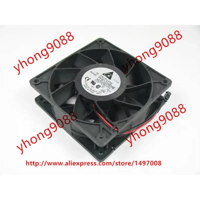 

Delta Electronics PFB1224EHE SE15 DC 24V 1.08A 120x120x38mm Server Cooling Fan