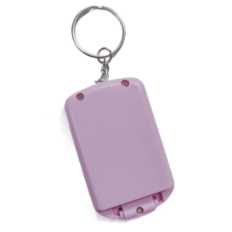 40Pcs Mini Keyring Calculator Portable Cute Keychain 8-Digit Display Pocket Calculators