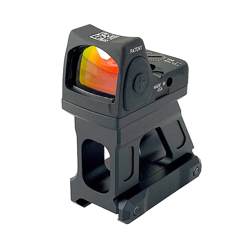 AIBOULLY Holy Warrior RM82 HRS Red Dot Reflexvisier mit MRD Scope Base Mount für Pistole Glock 17 19 Taktisches Gewehr Airsoft Jagd 6