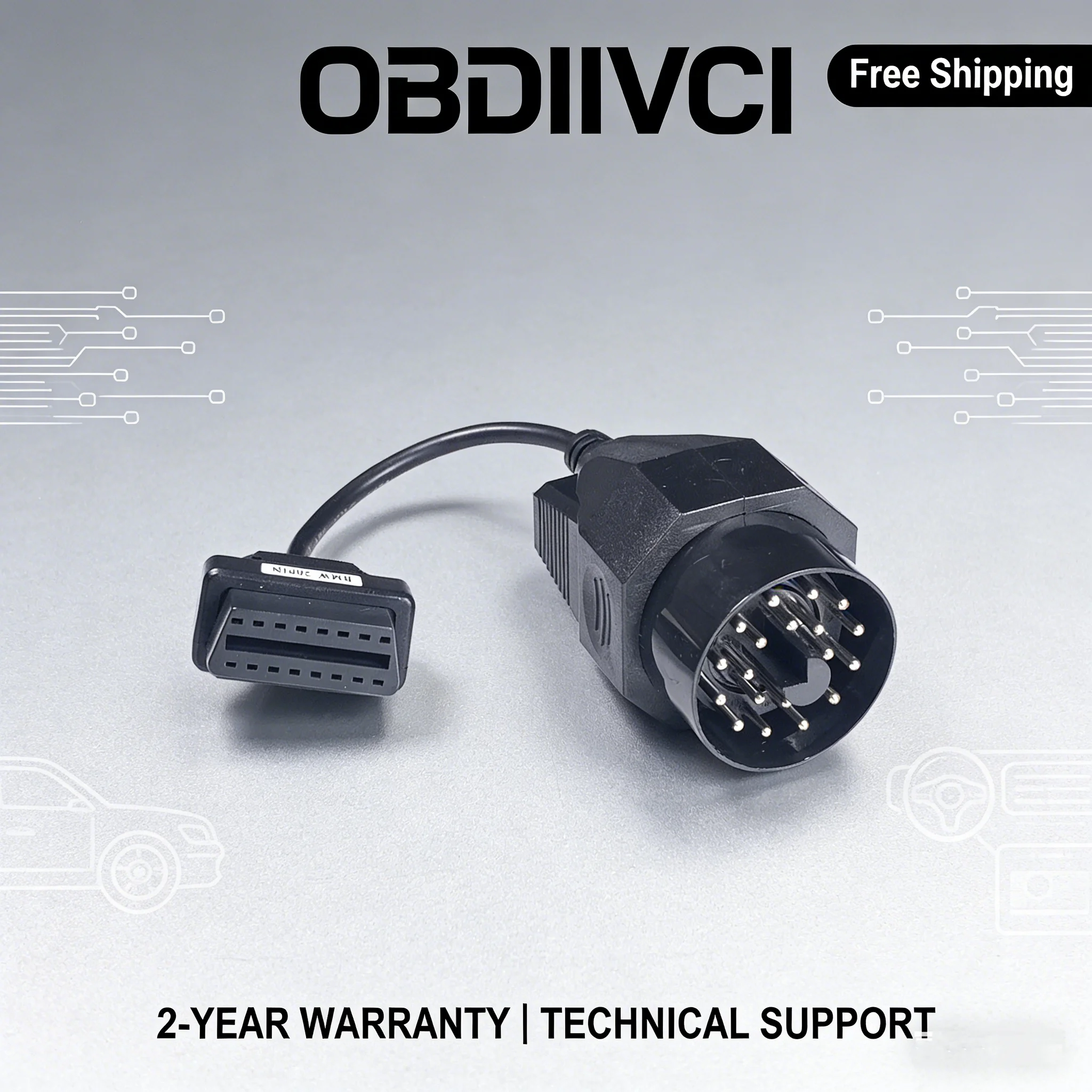 For BMW 20PIN Connect Cable Auto Diagnostic Cable for BMW