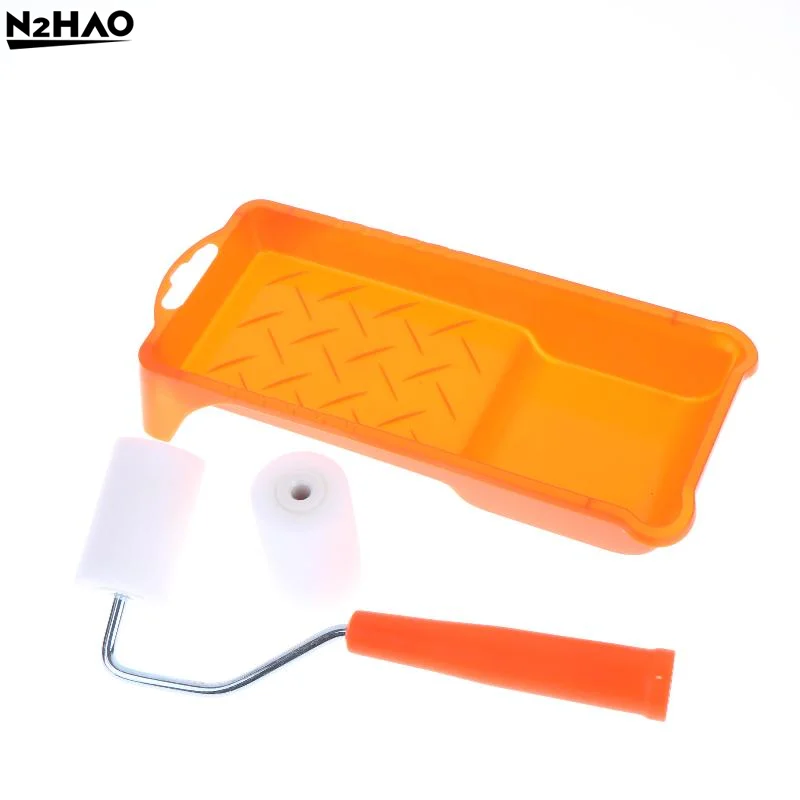 2 Inch Foam Paint Roller Kit 6Pcs Small Rollers and Tray Liner for Art Projects Furniture Varnishing Interior Walls view 3