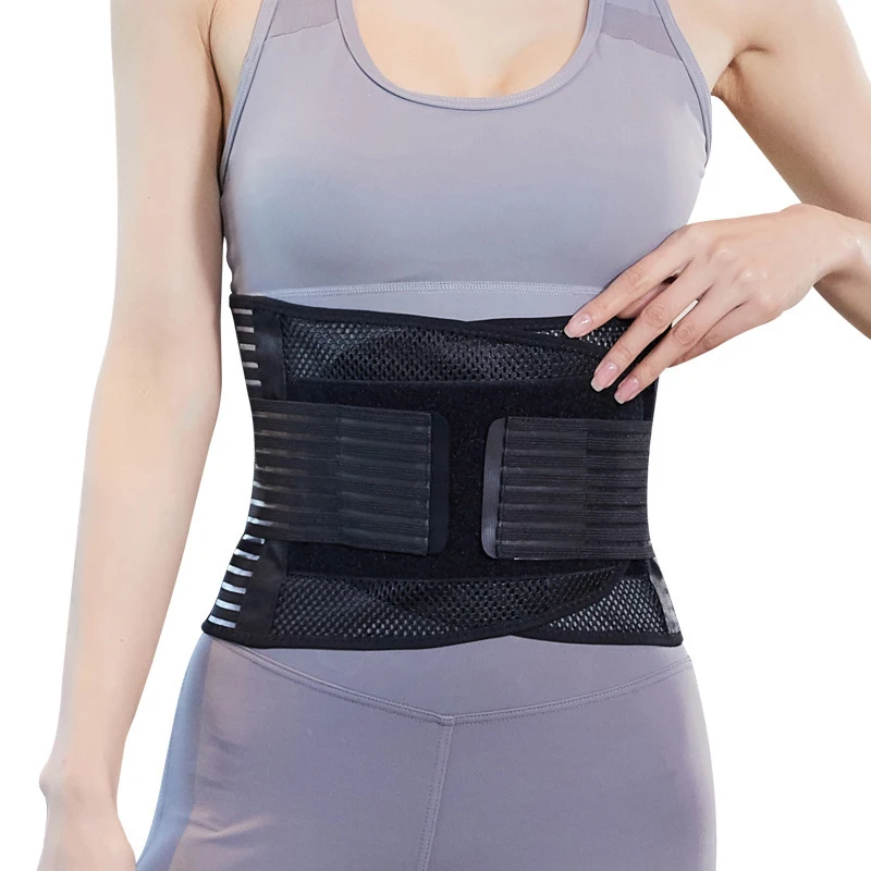 Sports Waist Belt Trainer Yoga Support Tummy Control Belt Fitness Breathable Cinch Belt Women's Shapewear Body Shaper