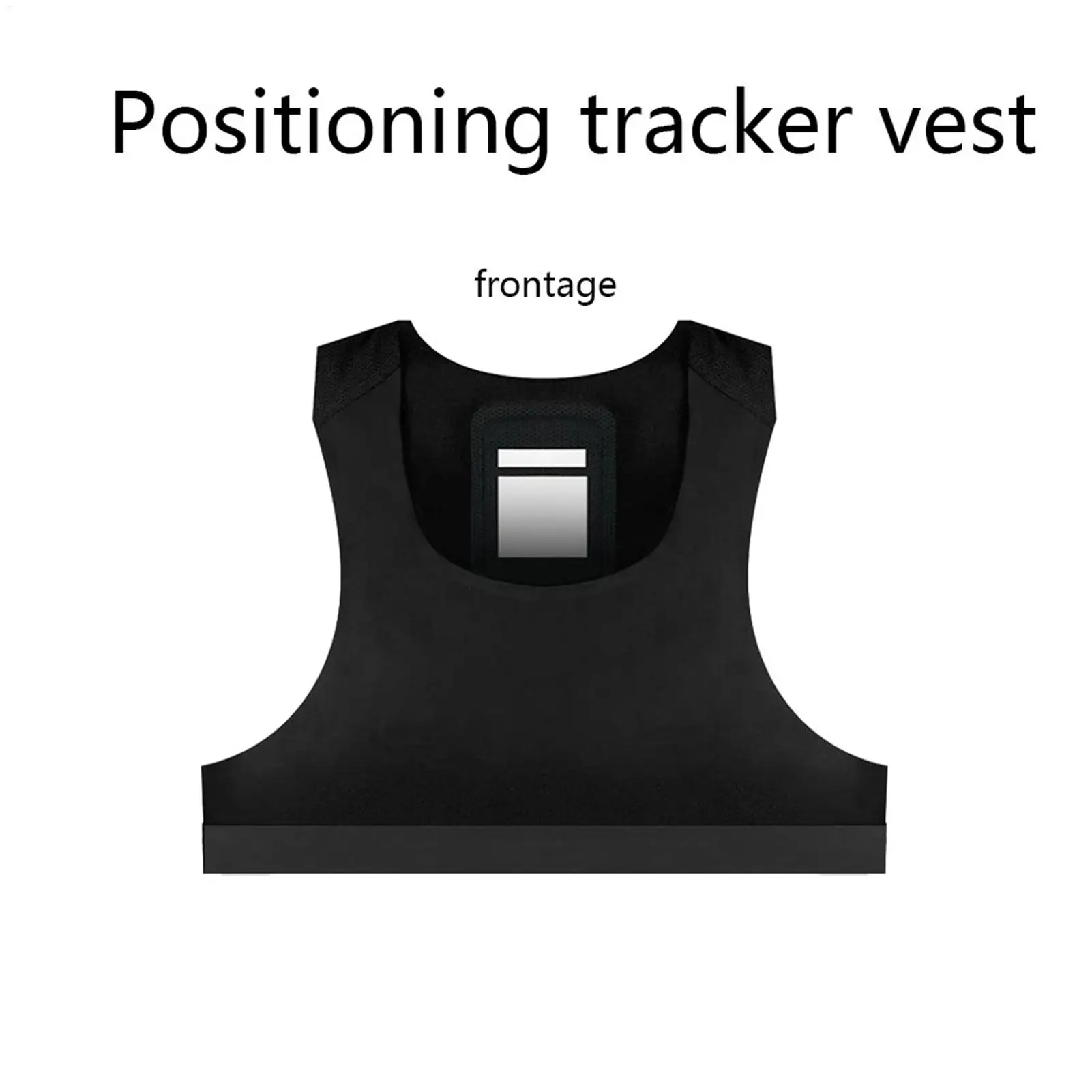 Positioning Tracker Vest for Football Player Workout Tank Top Sports Breathable GPS Tracker Vest Soccer Vest for Men Women