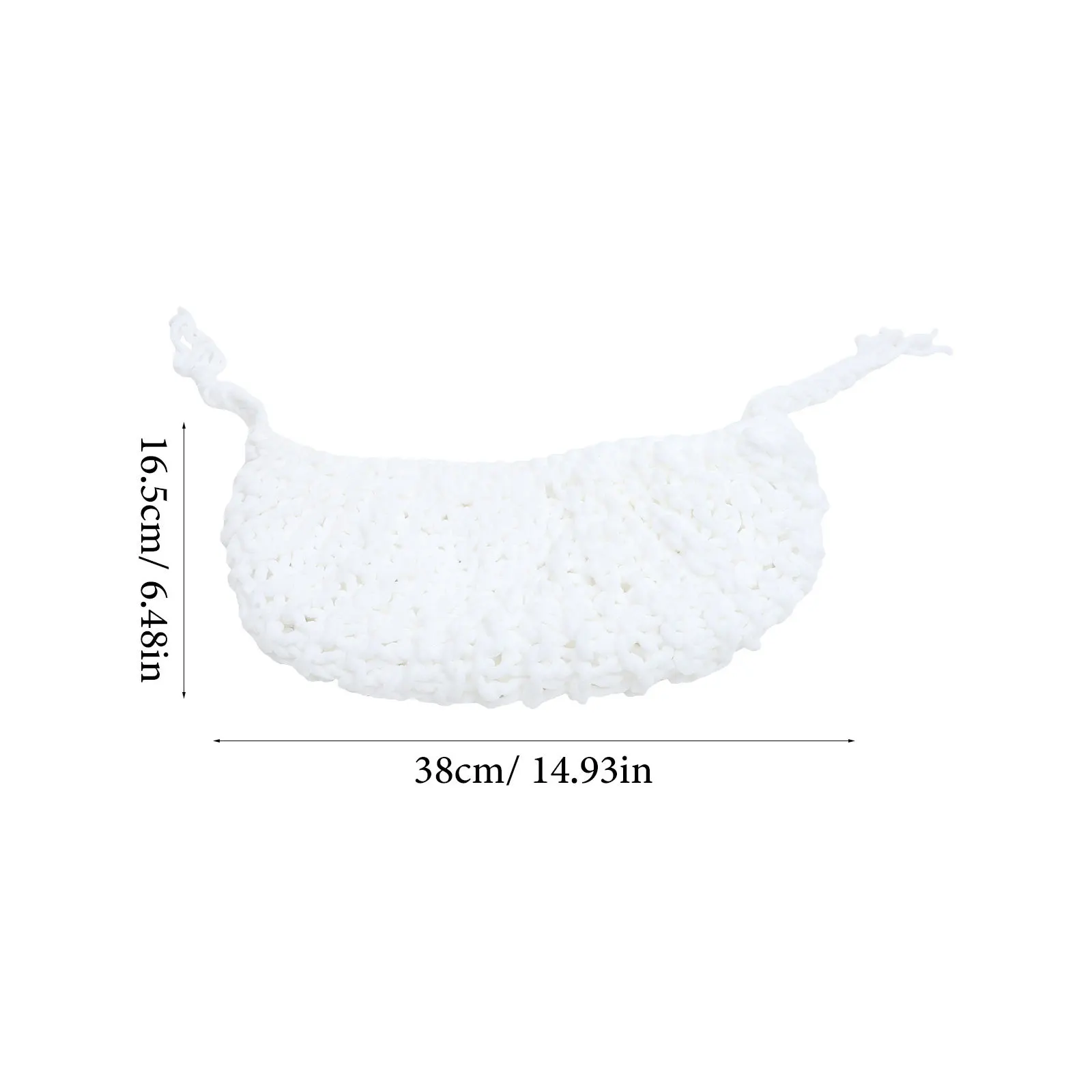 1 pz puntelli per fotografia per bambini mini amaca lavorata a maglia neonato foto outfit fotografia puntello regalo puntelli per foto