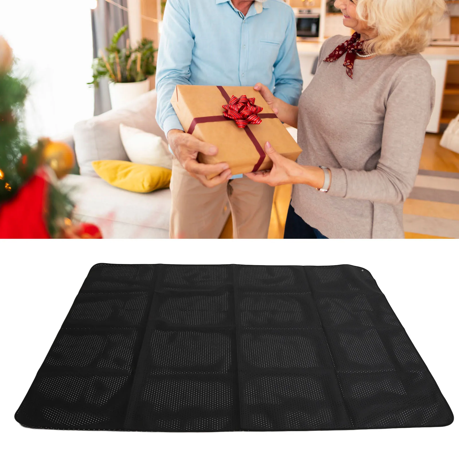 Grounding Mat Grounding Mat Stress Relief Reduce Anxiety Breathable PU Grounding Mat with Wire 138 X 180cm Sleep Grounding Mat