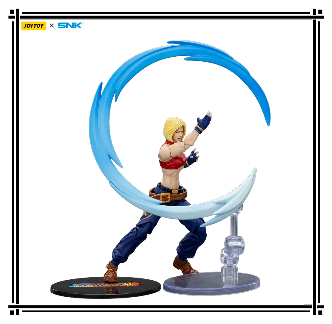 

Оригинальные JOYTOY KOF'98UM'97 Special TeamBlue Mary Scale1/18 анимационные фигурки, модель игрушки, подарочная коллекция