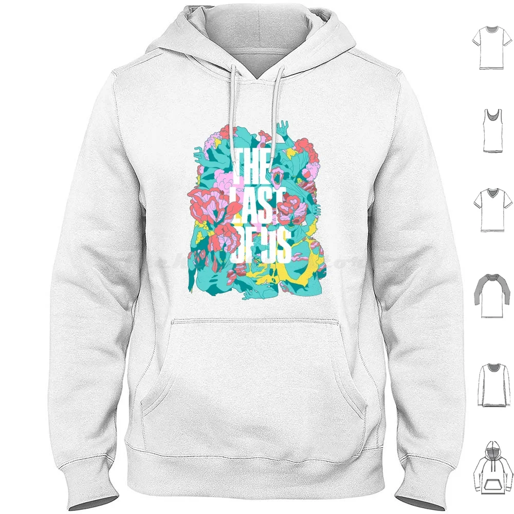 Clicker Horde ( The Last Of Us ) Hoodies Long Sleeve The Last Of Us Tlou The Last Of Us 2 Clicker Zombie Joel Miller