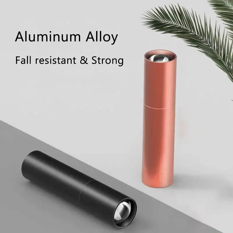 Mini Rechargeable Led Flashlight Waterproof Aluminum Alloy Torch USB Charging Super Bright Lantern Flashlight SONG MAN Fishing