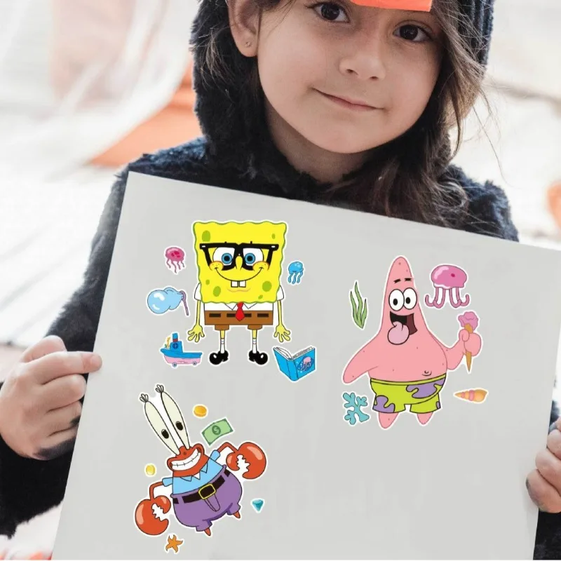 SpongeBob SquarePants Interactive Educational Jigsaw Puzzle DIY Assembly Puzzle Toy Intellectual Development for Leisure Time view 5