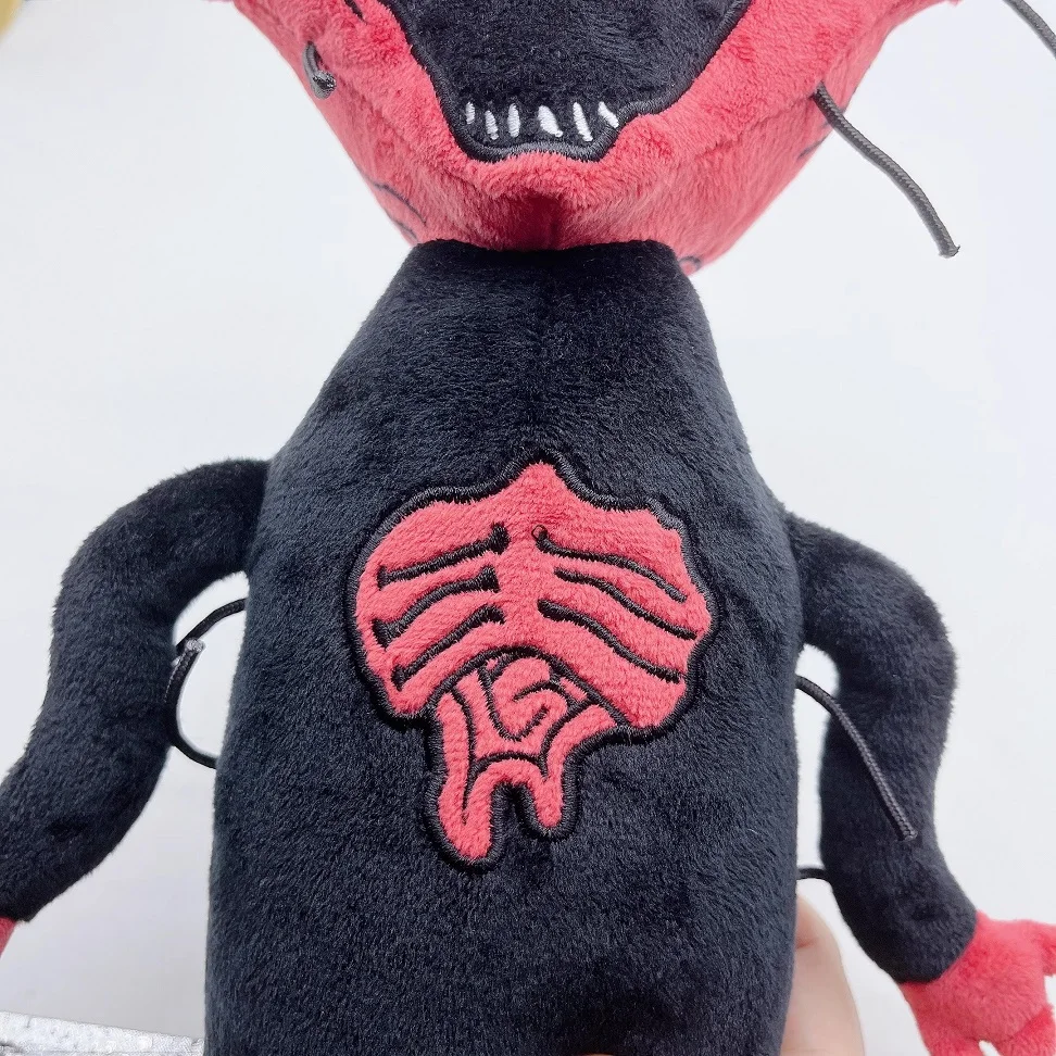 Caliente 25CM hervido uno juguetes de peluche muñeca Terror Anime relleno almohada de demonio cumpleaños regalo de Halloween para niños juguete niños decoración del hogar