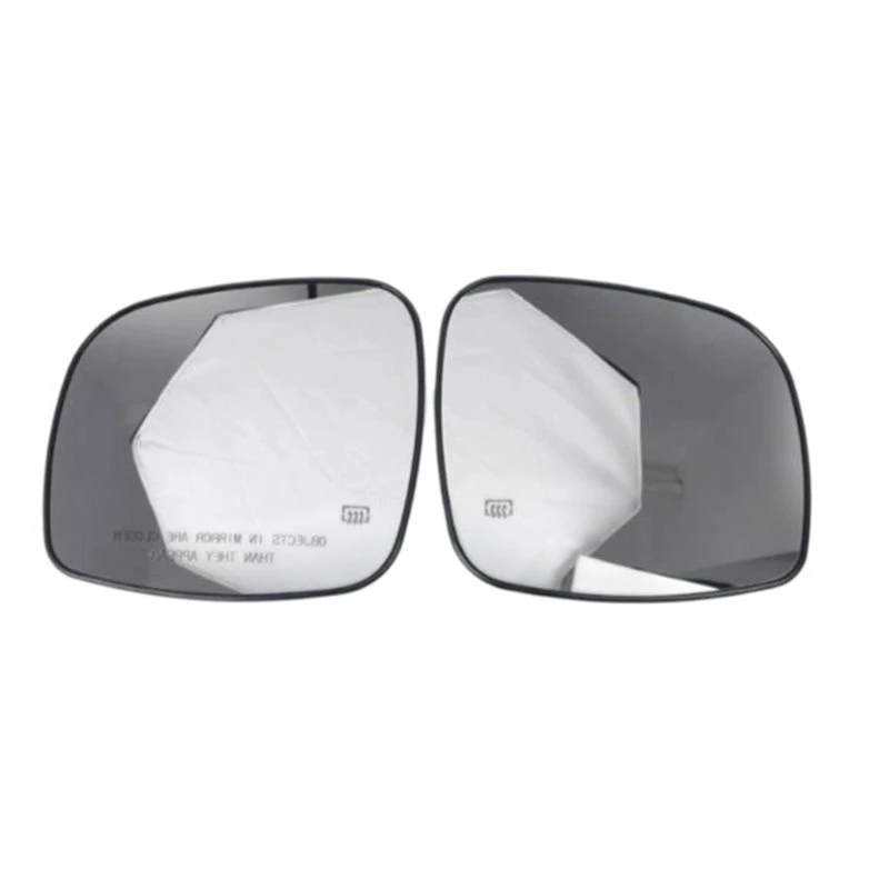 ABTJ-For Dodge Grand Caravan 2008- 2015 Rearview Mirror Lens Heated Side Mirror Glass Replacement Part CH1324107 68026177AB