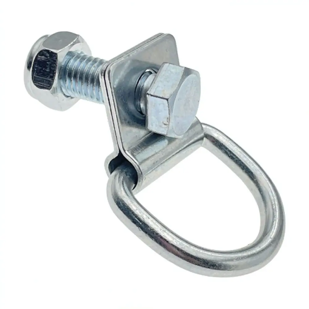 Heavy Duty Cargo Lashing Ring Tie Down Anchor For Trailer Truck Bed Hook Galvanized Iron Load Securing Fastener Tool