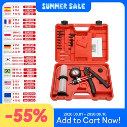 ALLSOME Auto Diagnostic-tool Car Auto Handheld Vacuum Pistol Pump Brake Bleeder Adaptor Fluid Reservoir Oil Tester Tools Kit