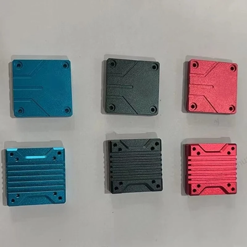 1Set 6061 Aluminum Alloy Heat Dissipation Casing Fully-wrapped Protection Modified Shell for DJI O4 Air Unit RC Drone DIY Parts