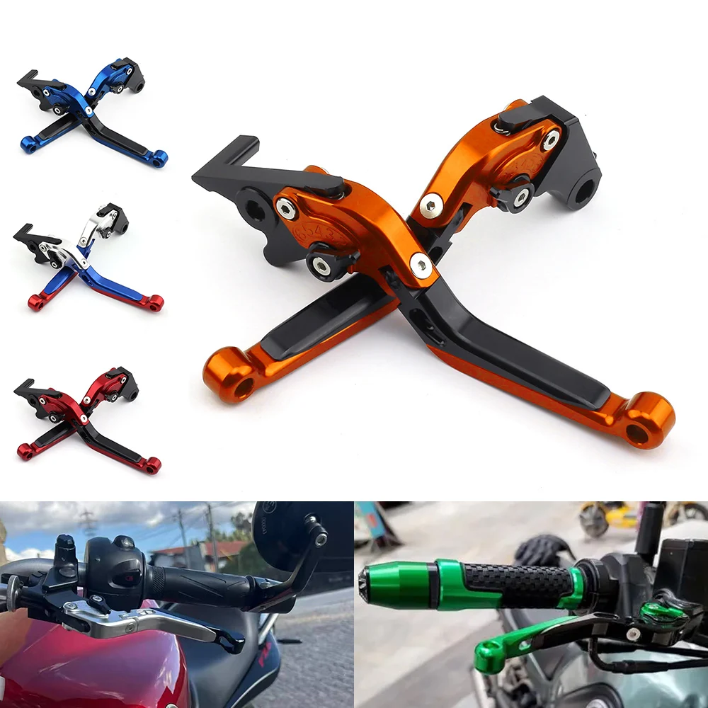 For Duke 125 200 RC125 RC200 RC 250 390 Adventure CNC Aluminum Adjustable Motorcycle Brake Clutch Lever Extendable Accessories