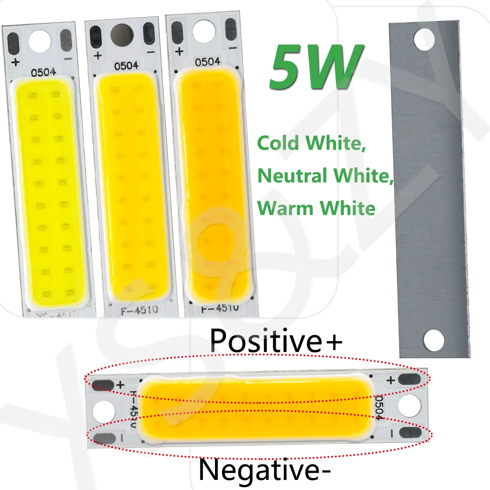 Pasek COB LED światło DC15-17V żarówka 5W listwa LED biała ciepła biała neutralna lampa 6000K do na ścianę W korytarzu akcesoriów