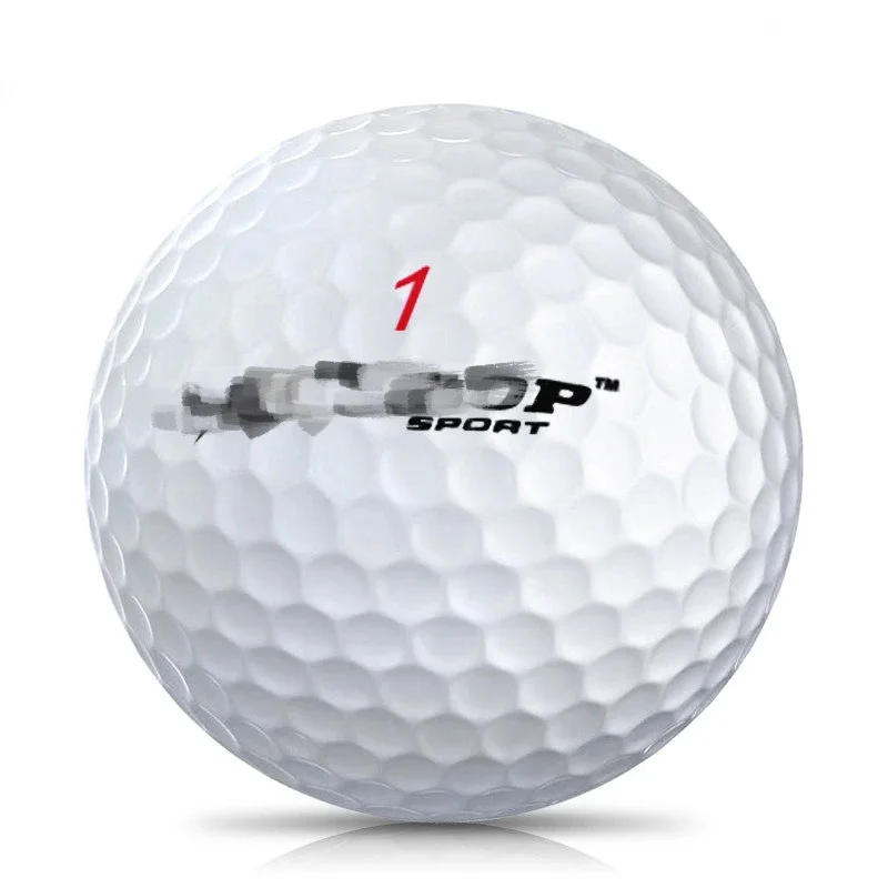 Brand new double-layer golf practice ball gift ball with custom logo on the second layer