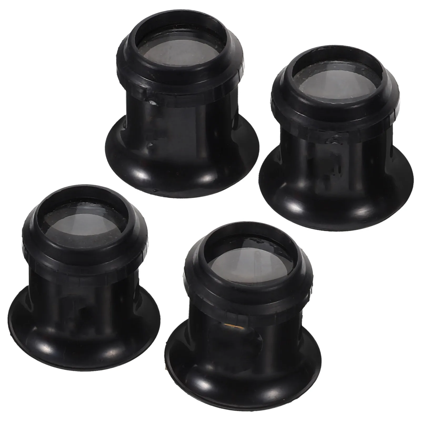 4Pcs Glass Lens Headband Loupe Magnifier for Watchmaking, Dentistry, Jewelry Repair & Precision Close-Up Work