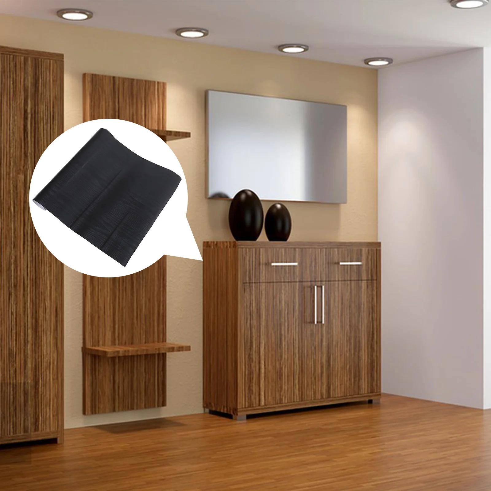 Peel and Stick zelfklevend behang voor aanrechtkast, glad oppervlak, eenvoudig aan te brengen woondecoratie