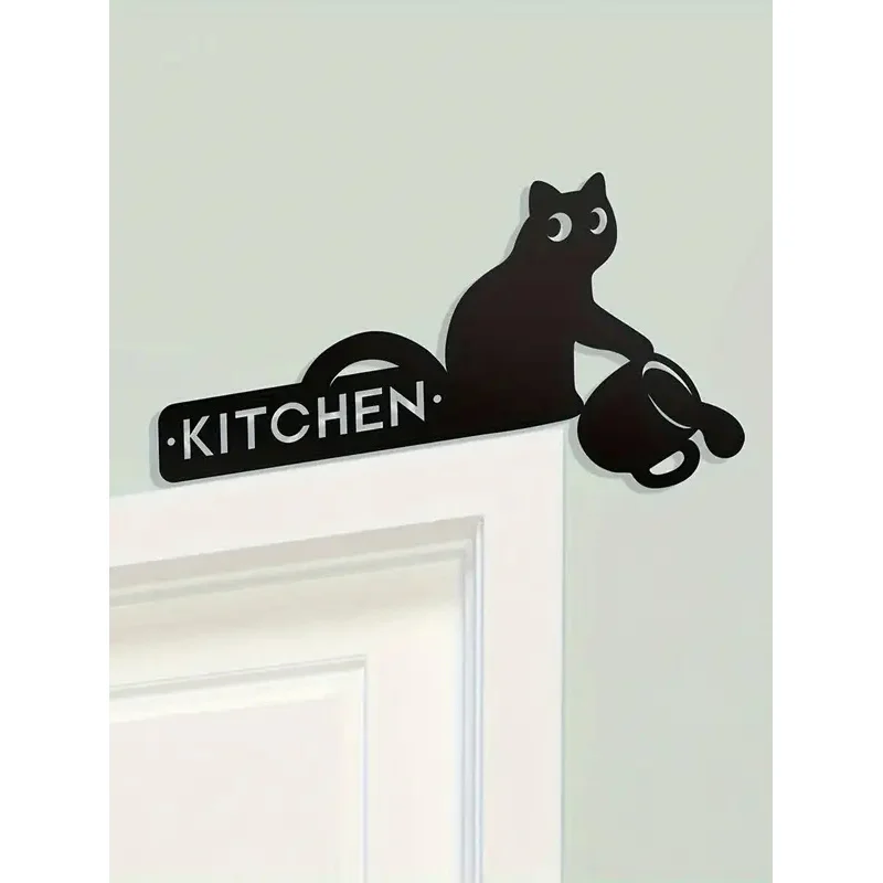 Corner Metal Decorative Sign - 