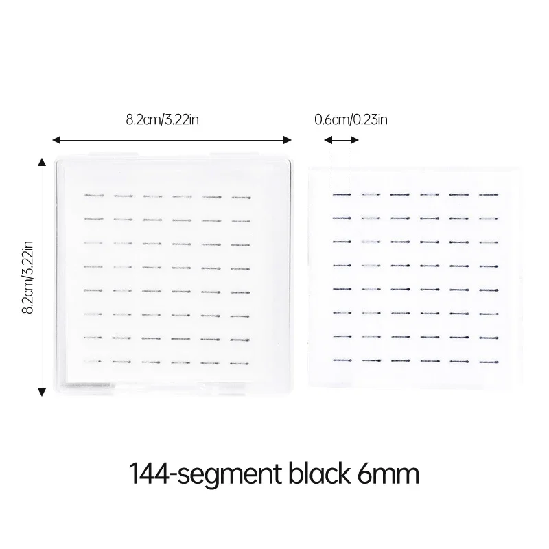 striscia di colla per ciglia, striscia per ciglia trasparente, impermeabile e resistente al sudore, strumento per il trucco delle ciglia finte riutilizzabile