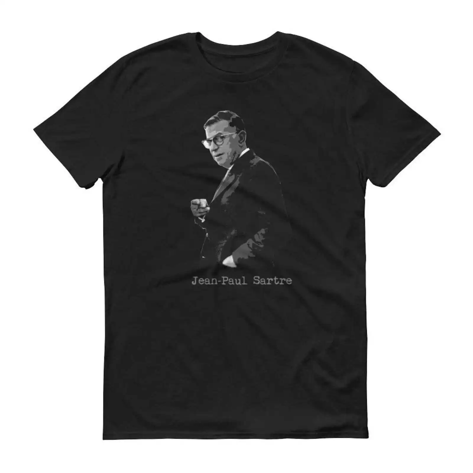 Sartre Existentialist Philosopher t shirt