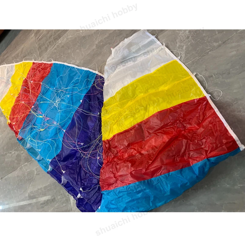 1PCS 2.36Meters Double-layer Paraglider Canopy RC Wing Replacement Part 1.5kg Load Bearing for Paragliding Flight Enthusiasts