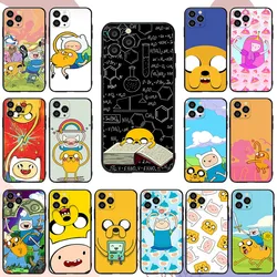 Silikonowe etui UR-1 Adventure Time dla Xiaomi Redmi Note 8 8T 11 11S 12 13 A3X Pro Plus