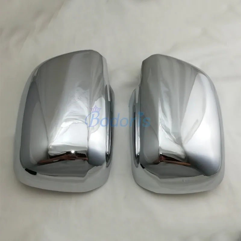 For Toyota Previa Novel Style 1998 1999 2000 2001 2002 2003 Side Mirror Cover Rearview Caps Rear View Overlay Shells Case Chrome