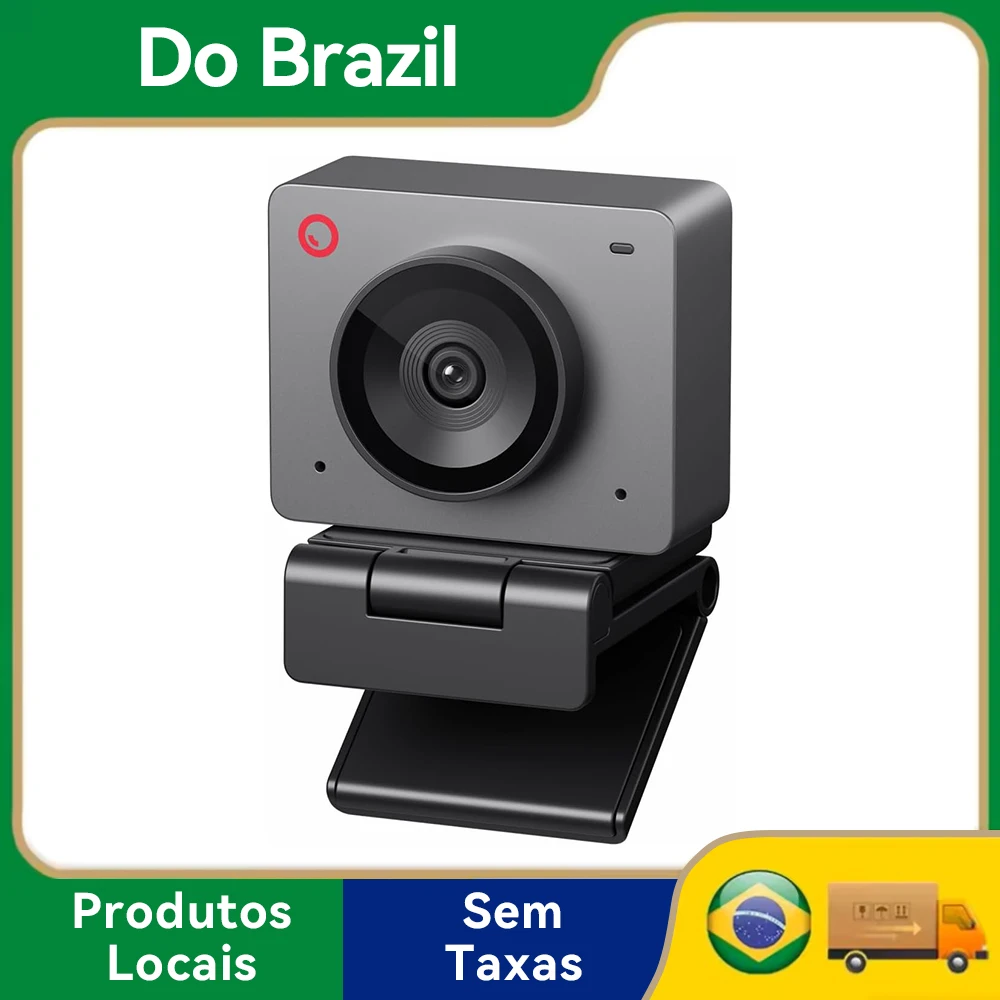 OBSBOT Meet SE Webcam 1080P 100FPS Câmera De Streaming Com Moldura De IA Sensor De 1/2,8" Modo Beleza Controle De Gestos