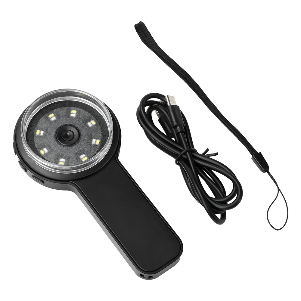 

Type-C Handheld Digital High-definition Microscope Jewelry Magnifying Glass for Identification Maintenance Quality Inspection